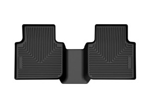 Volkswagen Tiguan Floor Mats - Rear - Husky Liners - X-act Contour Series - Black - `18-`22